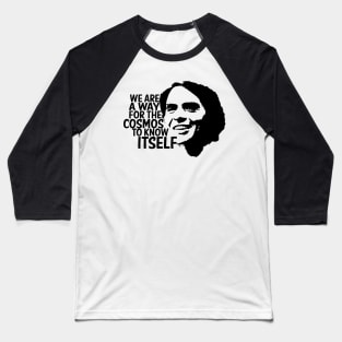 Carl Sagan - Cosmos Baseball T-Shirt